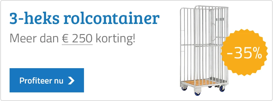 3-heks rolcontainer